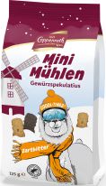 Coppenrath Feingebäck Christmas Mini Mühlen Gewürzspekulatius Zartbitter 125g