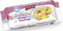 Coppenrath Feingebäck Zuckerfrei Wiener Sandringe 200g, 14pcs