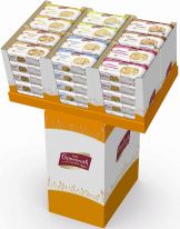 Coppenrath Feingebäck Gebäck-Bar 6 sort 200g, Display, 60pcs