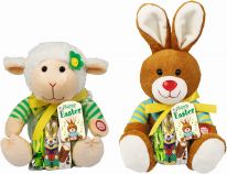 Windel Easter Singende und blinkende Plüschfiguren 80g, 15pcs