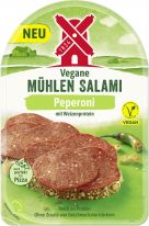 Rügenwalder Vegane Mühlen Salami Peperoni 80g