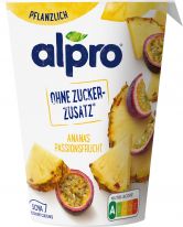 Alpro Soja-Joghurtalternativen Ananas-Passionsfrucht 400g