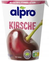 Alpro Soja-Joghurt-Alternativen Kirsche 400g