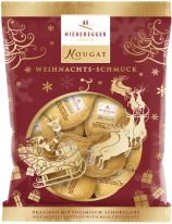 Niederegger Christmas Weihnachts-Schmuck Nougat, Baumbehang im Beutel 110g