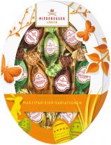 Niederegger Easter Marzipan Eier - Variationen, oval 6 sort 150g