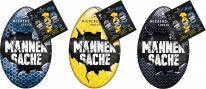 Niederegger Easter Marzipan Metallei Männersache 3 sort im Verkaufstray 50g