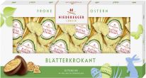 Niederegger Easter Blätterkrokant Eier in Vollmilch-Schokolade 100g