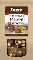 Sweets for my sweet Weißer Nougat Stücke Schoko 100g