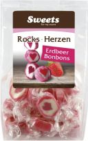 Sweets for my sweet Rocks Herzen im Beutel 125g