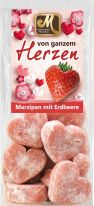 Odenwälder Marzipan Erdbeer Joghurt Herzen 100g