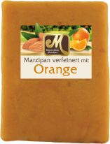 Odenwälder Marzipan Marzipanmasse Orange 200g