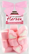 Odenwälder Marzipan Marshmallow Herzen 80g