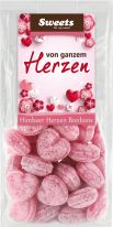 Odenwälder Marzipan Himbeer Herzen 150g