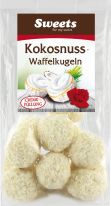 Odenwälder Marzipan Waffelkugeln - Kokosnuss 100g