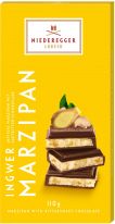 Niederegger Marzipan Tafel-Schokolade Ingwer Zartbitter 110g