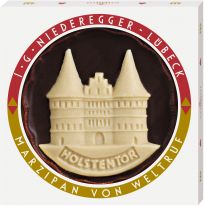 Niederegger Marzipan Torte, Holstentor-Motiv 125g