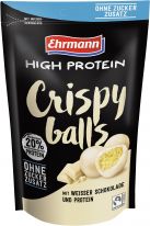Ehrmann High Protein Crispy Balls weisse Schoko 55g
