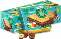 Frankonia No Sugar Added Nutri Score Waffelschnitte Haselnuss Crisp 175g