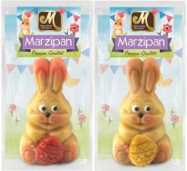 Odenwälder Marzipan Easter Hase Hoppel mit Ei 35g