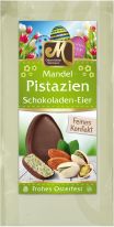 Odenwälder Marzipan Easter Pistazien-Marzipan Schokoladen Eier 200g