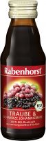 Rabenhorst Traube & Schwarze Johannisbeere Bio Mini 125ml