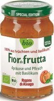 Rigoni di Asiago Fiordifrutta Aprikose & Pfirsich Basilikum Bio 250g