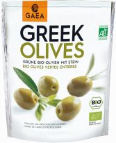 Gaea Bio Grüne Oliven mit Stein 150g
