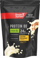 Power System Vegan Protein 80 Vanille Karamell 300g