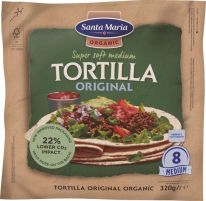 Santa Maria Tortilla Organic Wheat 320g
