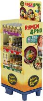 Wan Kwai Suppen 10 sort, Display, 192pcs