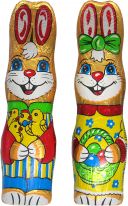 WAWI Easter - Hasenpaar 60g, Display, 120pcs