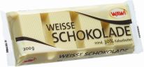 Kuvertüre weiße Schokolade 200g