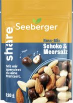 Seeberger Nuss-Mix Schoko & Meersalz 110g