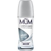 MUM Deo Roll Unperfumed 50ml