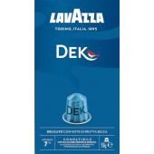 Lavazza DE Nespresso Compatible Aluminium Capsule DEK 10 Kapseln 58g