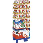 Ferrero Christmas Kinder Schokolade Weihnachtsmann mit Überraschung Classic 75g, Display, 144pcs