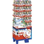 FDE Christmas Kinder Schokolade Hohlfigur mit Überraschung Maxi 140g, Display, 90pcs