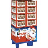 Ferrero Christmas Kinder Bueno Eggs 80g, Display, 168pcs