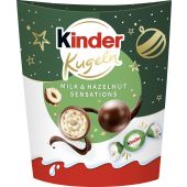 Ferrero Christmas Kinder Kugeln Milk & Hazelnut Sensation 90g