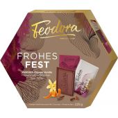 Feodora Christmas Weihnachts-Täfelchen Orange Vanille 225g