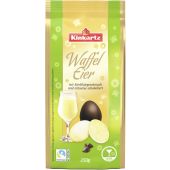 Lambertz Easter Kinkartz Waffeleier Zartbitter teilschokoliert Eierlikör 250g