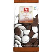 Lambertz Christmas Weiss Pfeffernüsse 2-fach glasiert/Zartbitter 600g, Display, 96pcs