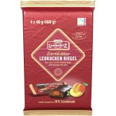 Lambertz Christmas Lebkuchen Riegel gefüllt mit Aprikose 160g