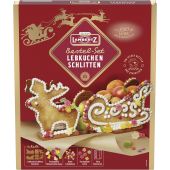 Lambertz Christmas Lebkuchen-Schlitten-Bastelset 828g