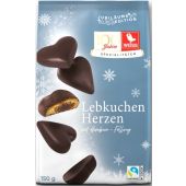 Lambertz Christmas Weiss Gefüllte Lebkuchen-Herzen Zartbitter Himbeere 150g