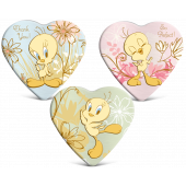 Valentine Looney Tunes Heart Shaped Tin 100g
