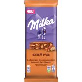 Mondelez Milka Extra Karamell-Salz-Mandel Tafel 190g