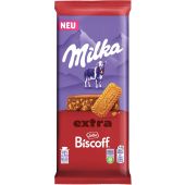 Mondelez Milka Extra Biscoff Lotus Tafel 190g