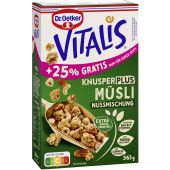 Dr.Oetker Vitalis - Knusper Nuss +25% 563g