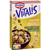 Dr.Oetker Vitalis - Knuspermüsli Schoko Banane 450g